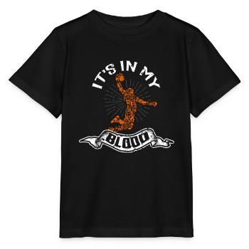 Basketball basketballer basketballmannschaft - Stanley/Stella Kinder T-Shirt MINI CREATOR  - Schwarz - Vorne - Mikhail (115cm)