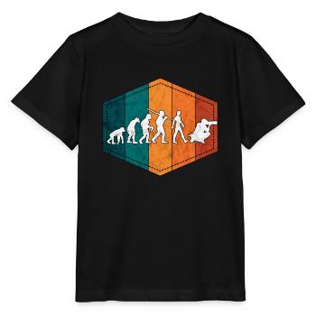 Photographer evolution photography retro - Stanley/Stella MINI CREATOR Kids’ T-Shirt - black - Front - Mikhail (115cm)