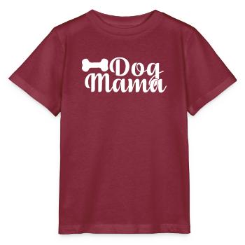 Maman chien - T-shirt bio MINI CREATOR Stanley/Stella Enfant - bordeaux - Devant - Kain (125cm)