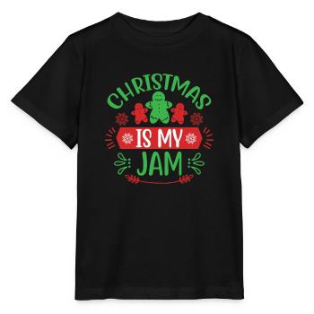 Weihnachten ist meine Marmelade - Stanley/Stella Kinder T-Shirt MINI CREATOR  - Schwarz - Vorne - Mikhail (115cm)
