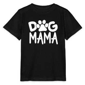 Maman chien - T-shirt bio MINI CREATOR Stanley/Stella Enfant - noir - Devant - Mikhail (115cm)