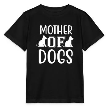Mutter von Hunden - Stanley/Stella Kinder T-Shirt MINI CREATOR  - Schwarz - Vorne - Mikhail (115cm)