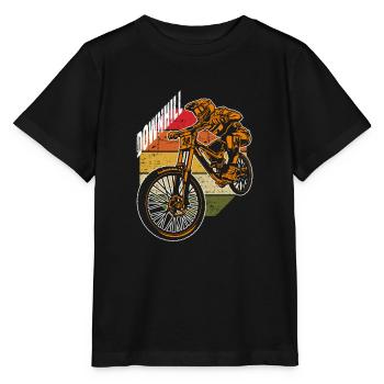 VTT VTT descente cadeau sport extrême - T-shirt bio MINI CREATOR Stanley/Stella Enfant - noir - Devant - Mikhail (115cm)