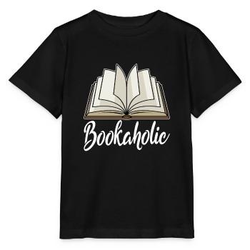 Livres bibliothèque rat de bibliothèque cadeau rat de bibliothèque - T-shirt bio MINI CREATOR Stanley/Stella Enfant - noir - Devant - Mikhail (115cm)