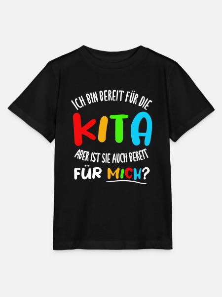 Kita 2020 Kindergartenkind Kita anfänger - Stanley/Stella Kinder T-Shirt MINI CREATOR - Schwarz