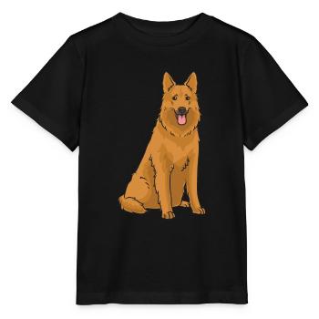 Harzer Fuchs Chien - T-shirt bio MINI CREATOR Stanley/Stella Enfant - noir - Devant - Mikhail (115cm)