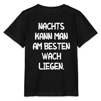 Müde Schlaflos Wach Bleiben Mitarbeiter Geschenk - Stanley/Stella Kinder T-Shirt MINI CREATOR  - Schwarz - Vorne - Mikhail (115cm)