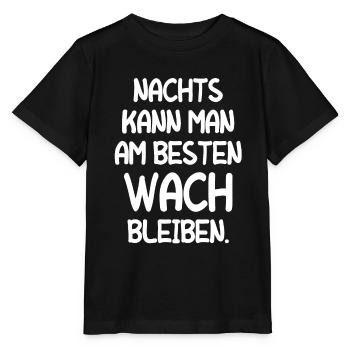 Müde Schlaflos Wach Bleiben Mitarbeiter Geschenk - Stanley/Stella Kinder T-Shirt MINI CREATOR  - Schwarz - Vorne - Mikhail (115cm)