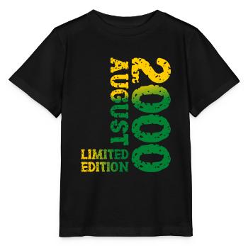 2000 Août Édition Limitée 23e Tenue d’anniversaire - T-shirt bio MINI CREATOR Stanley/Stella Enfant - noir - Devant - Mikhail (115cm)
