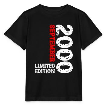2000 September Limited Edition 23. Geburtstag Deko - Stanley/Stella Kinder T-Shirt MINI CREATOR  - Schwarz - Vorne - Mikhail (115cm)