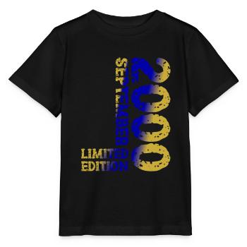 2000 September Limited Edition 23. Geburtstag Deko - Stanley/Stella Kinder T-Shirt MINI CREATOR  - Schwarz - Vorne - Mikhail (115cm)