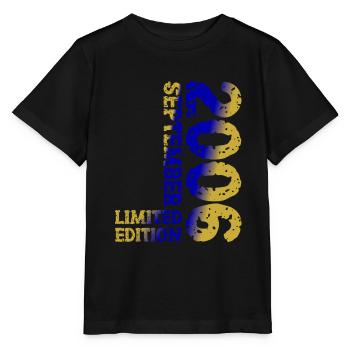 2006 September Limited Edition 17th Birthday Deco - Stanley/Stella MINI CREATOR Kids’ T-Shirt - black - Front - Mikhail (115cm)