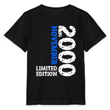 2000 novembre édition limitée 23e anniversaire décoration - T-shirt bio MINI CREATOR Stanley/Stella Enfant - noir - Devant - Mikhail (115cm)