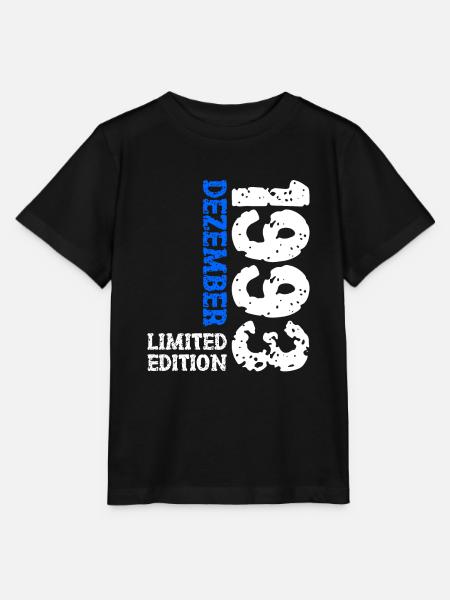 1993 Dezember Limited Edition 30. Geburtstag Deko - Stanley/Stella Kinder T-Shirt MINI CREATOR  - Schwarz