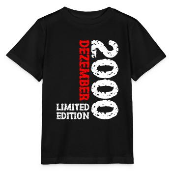 2000 décembre édition limitée 23e anniversaire décoration - T-shirt bio MINI CREATOR Stanley/Stella Enfant - noir - Devant - Mikhail (115cm)