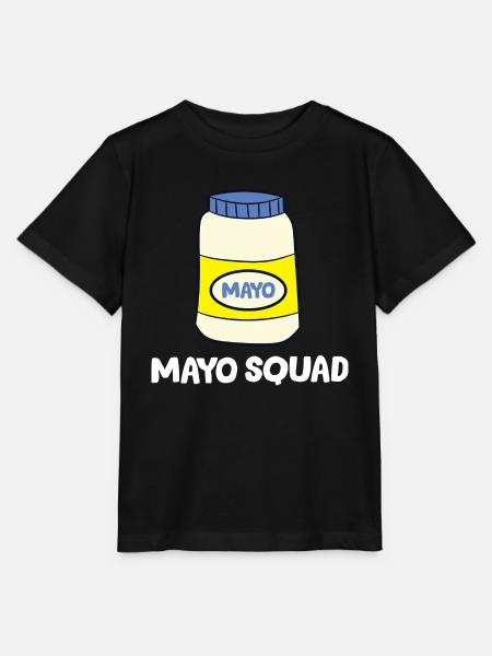 Mayonnaise - Mayo Squad - Stanley/Stella Kinder T-Shirt MINI CREATOR  - Schwarz
