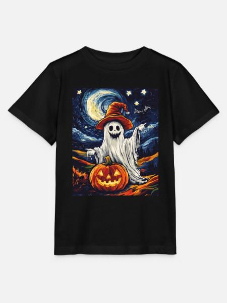 Halloween Geschenk Frauen Geist Männer Kinder Deko - Stanley/Stella Kinder T-Shirt MINI CREATOR - Schwarz