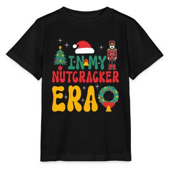 Weihnachten Xmas Spruch In My Nutcracker Era - Stanley/Stella Kinder T-Shirt MINI CREATOR  - Schwarz - Vorne - Mikhail (115cm)