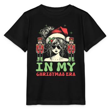 Weihnachten Xmas Spruch In My Nutcracker Era - Stanley/Stella Kinder T-Shirt MINI CREATOR  - Schwarz - Vorne - Mikhail (115cm)