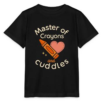 Nanny Squad Family Helper Au Pair Life Toddler - Stanley/Stella MINI CREATOR Kids’ T-Shirt - black - Front - Mikhail (115cm)
