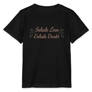 Boho Yoga Cadeau spirituel pour les yogis conscients - T-shirt bio MINI CREATOR Stanley/Stella Enfant - noir - Devant - Mikhail (115cm)