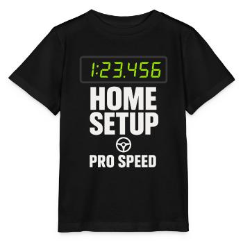 Sim Racing Simulator Cockpit Esports Racer - Stanley/Stella Kinder T-Shirt MINI CREATOR  - Schwarz - Vorne - Mikhail (115cm)