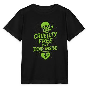Vegan Punk Rebel Vegan Vegan Anarchist Vegan - Stanley/Stella MINI CREATOR Kids’ T-Shirt - black - Front - Mikhail (115cm)
