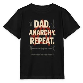 Punk Dad Alternatif Paternité Rebelle - T-shirt bio MINI CREATOR Stanley/Stella Enfant - noir - Devant - Mikhail (115cm)