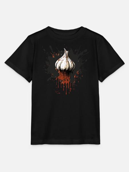 Knoblauch - Stanley/Stella Kinder T-Shirt MINI CREATOR - Schwarz