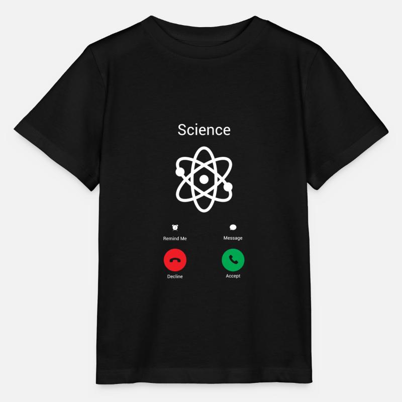 Obtient de la science ! - T-shirt bio MINI CREATOR Stanley/Stella Enfant - noir
