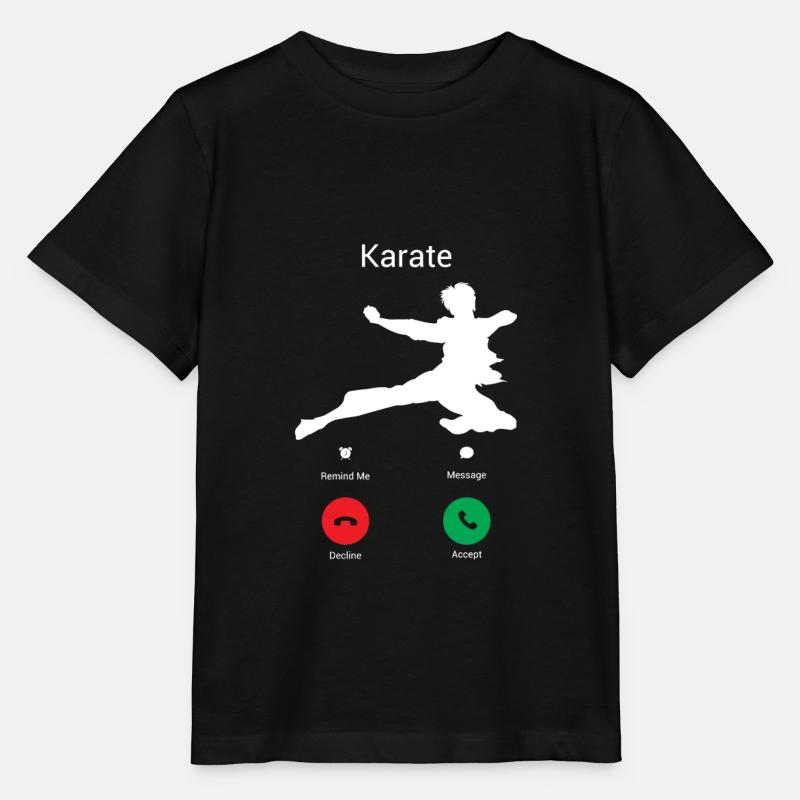 Obtient de Karaté ! - T-shirt bio MINI CREATOR Stanley/Stella Enfant - noir