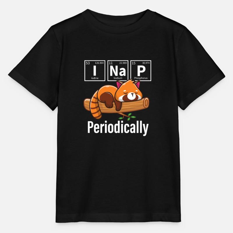 Petit panda - T-shirt bio MINI CREATOR Stanley/Stella Enfant - noir