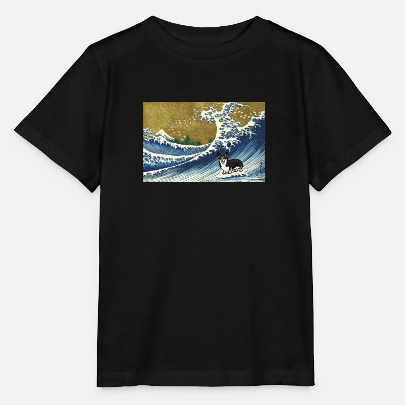 Corgi - T-shirt bio MINI CREATOR Stanley/Stella Enfant - noir