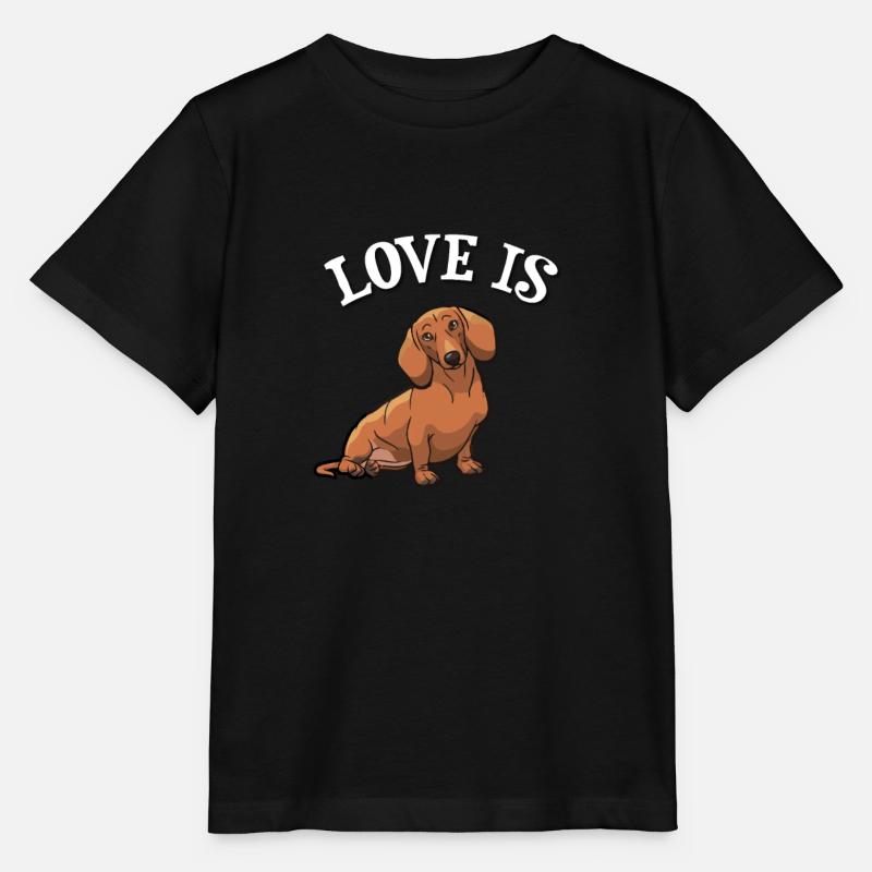Teckel - T-shirt bio MINI CREATOR Stanley/Stella Enfant - noir
