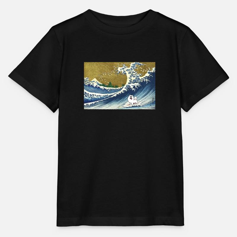 Samojede - Stanley/Stella Kinder T-Shirt MINI CREATOR  - Schwarz