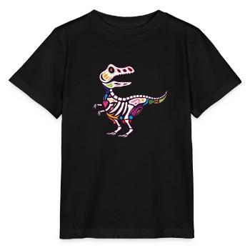 T Rex - T-shirt bio MINI CREATOR Stanley/Stella Enfant - noir - Devant - Mikhail (115cm)