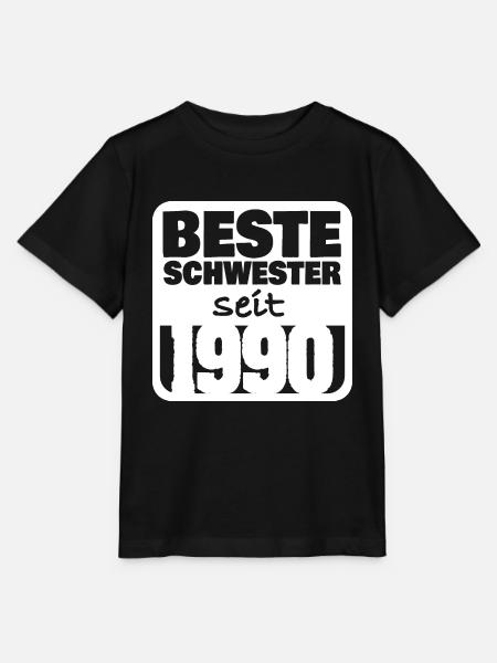 1990 - Stanley/Stella Kinder T-Shirt MINI CREATOR  - Schwarz