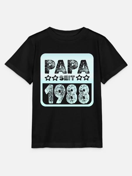 1988 1988 - Stanley/Stella Kinder T-Shirt MINI CREATOR  - Schwarz