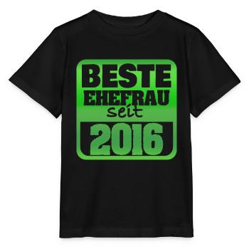 2016 - T-shirt bio MINI CREATOR Stanley/Stella Enfant - noir - Devant - Mikhail (115cm)