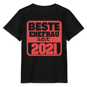 Ehe 2021 - Stanley/Stella Kinder T-Shirt MINI CREATOR  - Schwarz - Vorne - Mikhail (115cm)