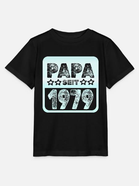 1979 1979 - Stanley/Stella Kinder T-Shirt MINI CREATOR  - Schwarz