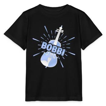 Gift for Bobbi - Stanley/Stella MINI CREATOR Kids’ T-Shirt - black - Front - Mikhail (115cm)
