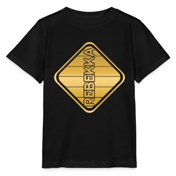 Femme Femme Prénom Nom de femme Rebekka - T-shirt bio MINI CREATOR Stanley/Stella Enfant - noir - Devant - Mikhail (115cm)