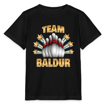 Skittles Baldur - T-shirt bio MINI CREATOR Stanley/Stella Enfant - noir - Devant - Mikhail (115cm)
