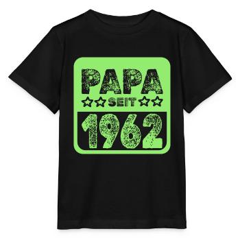 seit 1962 - Stanley/Stella Kinder T-Shirt MINI CREATOR  - Schwarz - Vorne - Mikhail (115cm)