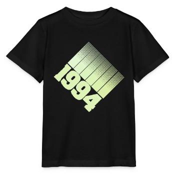 Année de jeu 1994 - T-shirt bio MINI CREATOR Stanley/Stella Enfant - noir - Devant - Mikhail (115cm)