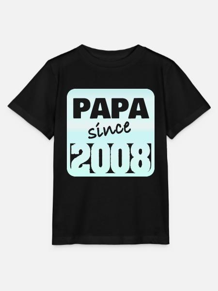 Papa 2008 - Stanley/Stella Kinder T-Shirt MINI CREATOR - Schwarz