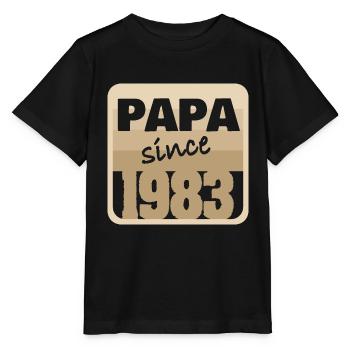 1983 - Stanley/Stella MINI CREATOR Kids’ T-Shirt - black - Front - Mikhail (115cm)