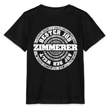 Job Zimmerer - Stanley/Stella Kinder T-Shirt MINI CREATOR  - Schwarz - Vorne - Mikhail (115cm)