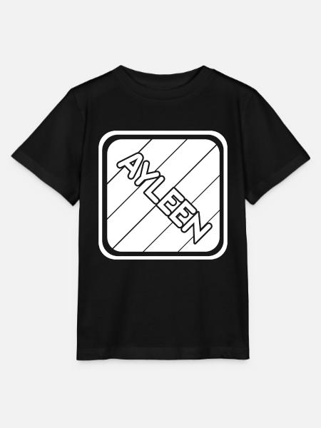 Mädchenname Ayleen - Stanley/Stella Kinder T-Shirt MINI CREATOR - Schwarz